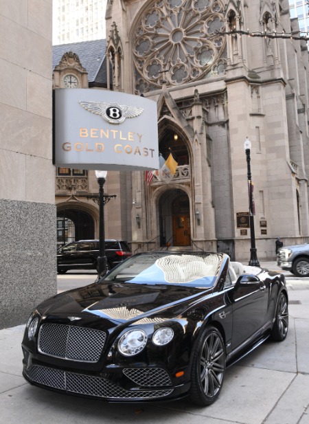 2017 Bentley Continental GTC Convertible GT Speed